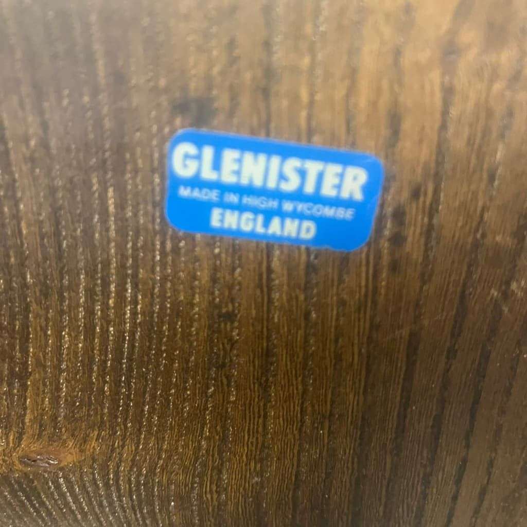 Vintage Glenister Windsor Style Stick Back Dining Chair Turned Legs