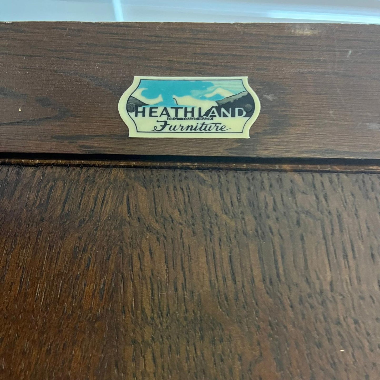 Vintage Ornate Large Painted Double Wardrobe On Castors Shelf & Rail Breakdown