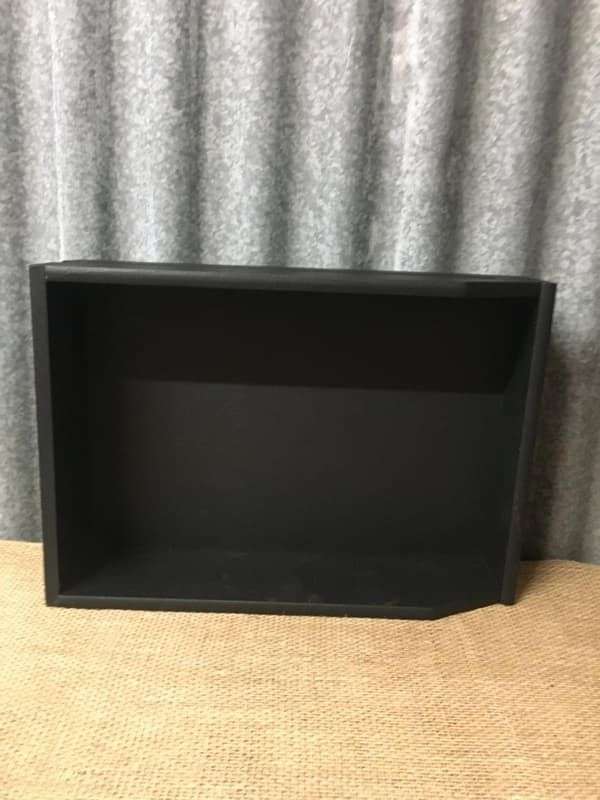 Upcycled Mini Drawer Shelf Wooden Painted Blackboard Paint