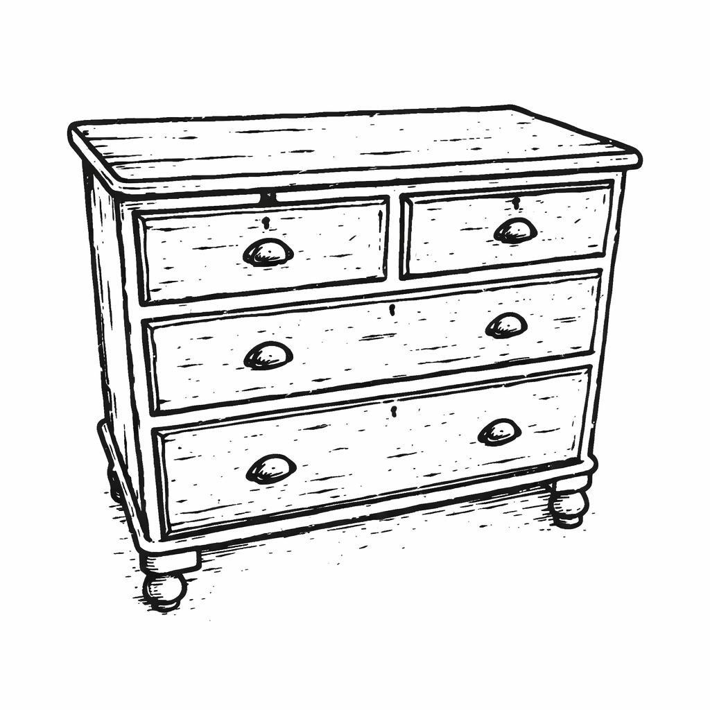 chest of drawers