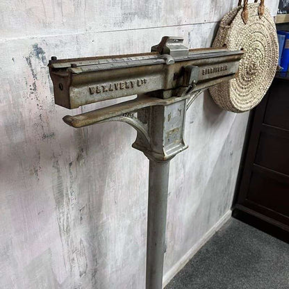 Antique W&amp;T Avery Surgical Scales Iron Very Heavy Working Great Patina