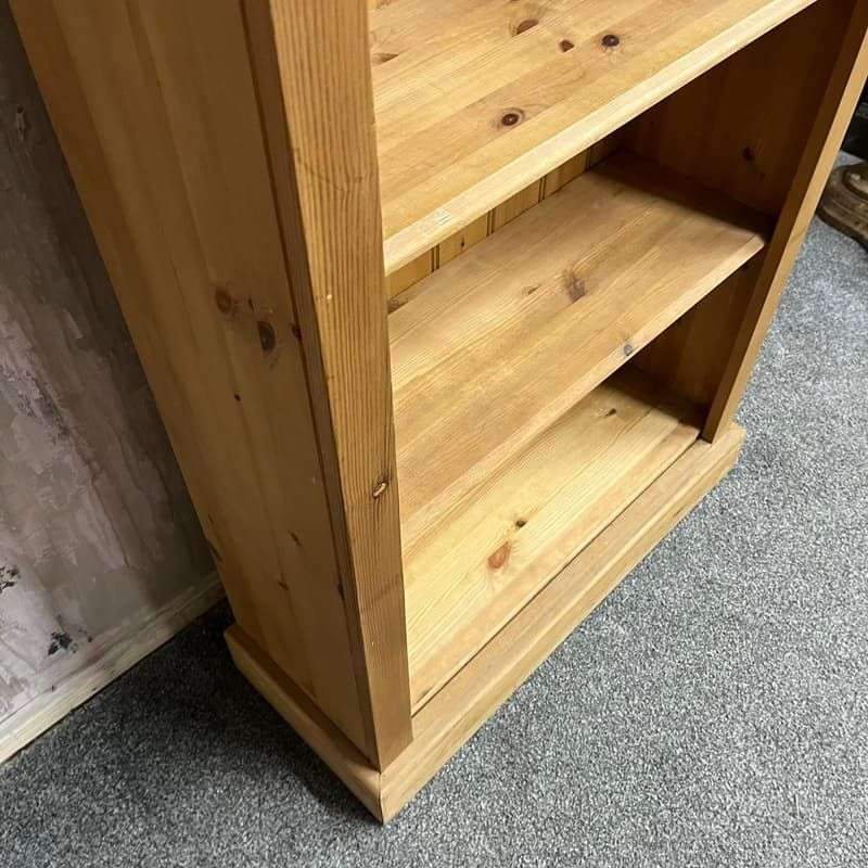 Tall Pine Bookcase 4 Adjustable Shelves Books Storage