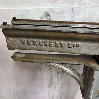 Antique W&amp;T Avery Surgical Scales Iron Very Heavy Working Great Patina