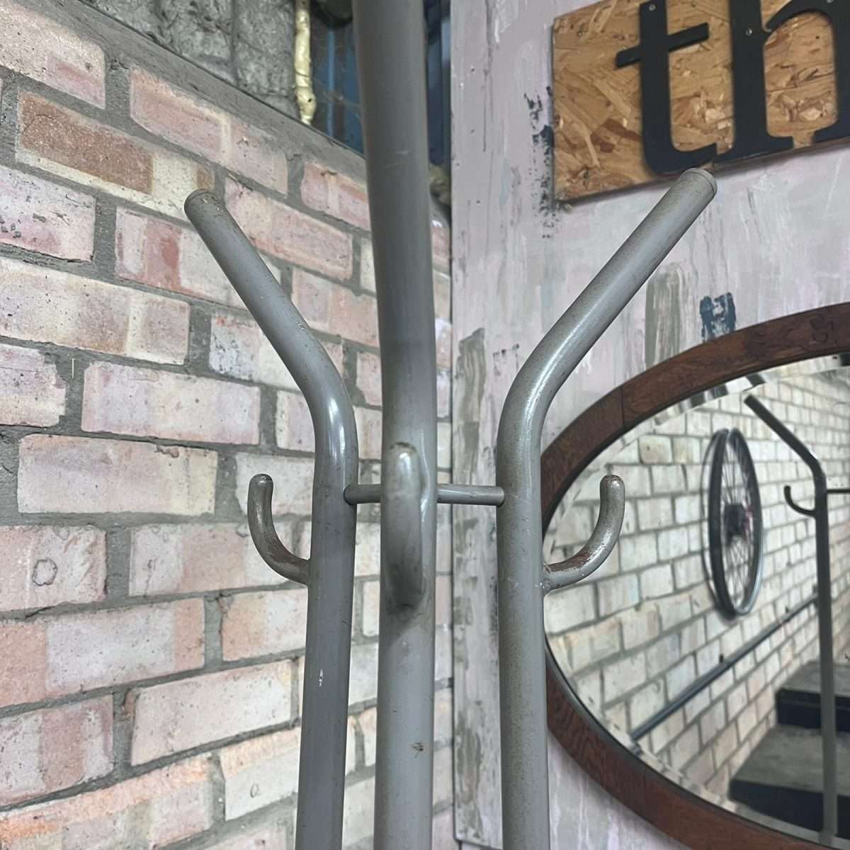 Vintage Roneo Metal Industrial Style Hat &amp; Coat Stand Hallway Retail Prop