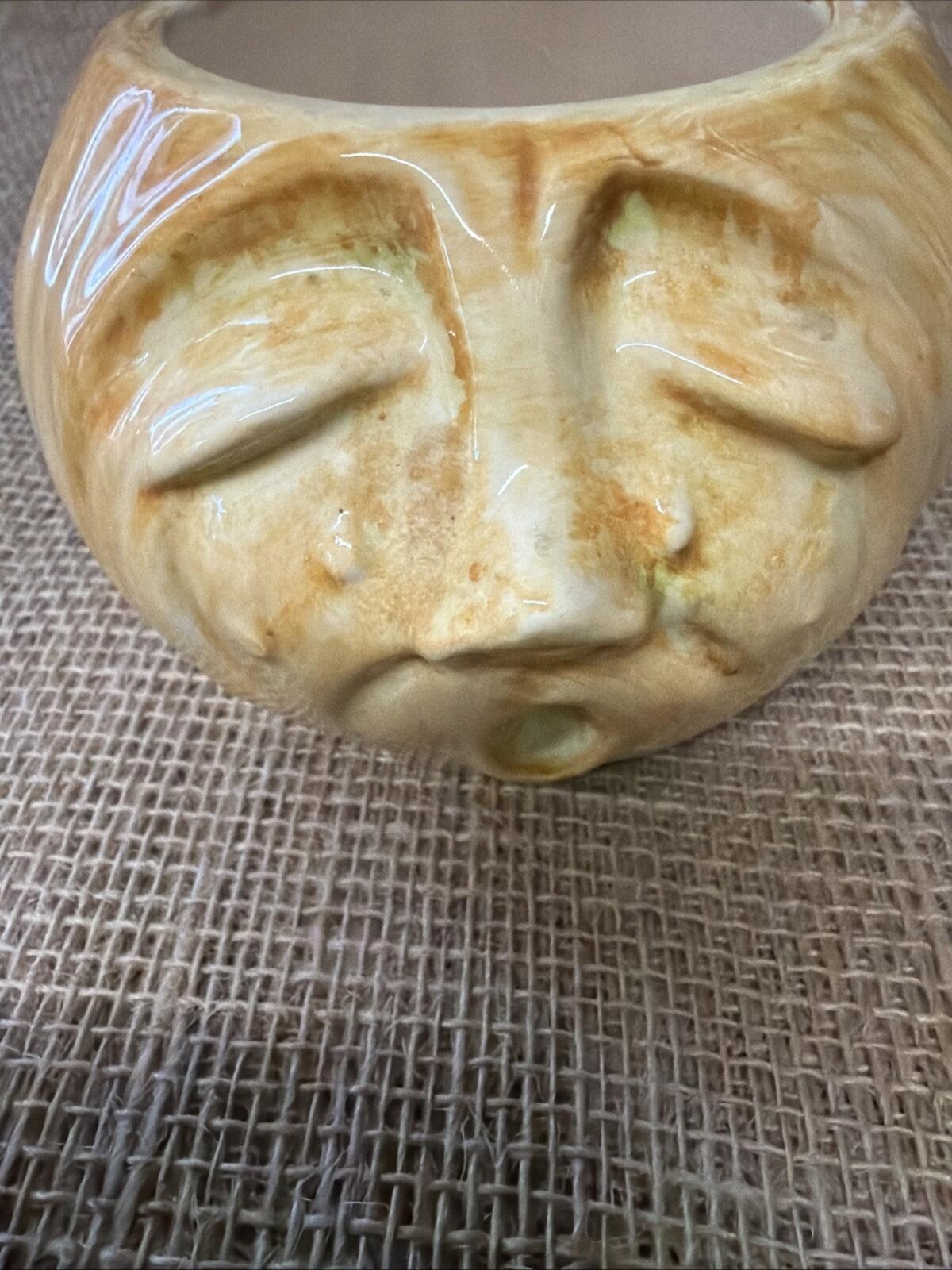 Vintage Toni Raymond Onion Preserve Jar Onion Face With Lid 1950s