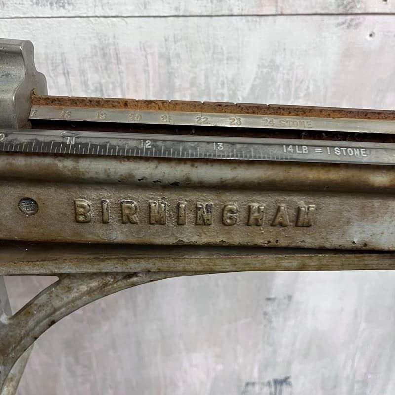 Antique W&amp;T Avery Surgical Scales Iron Very Heavy Working Great Patina