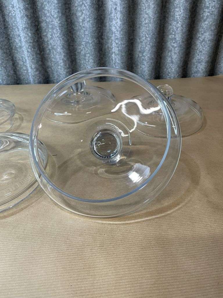 5 Assorted Glass Cloche Plate Covers Weddings Events Tables Decoration