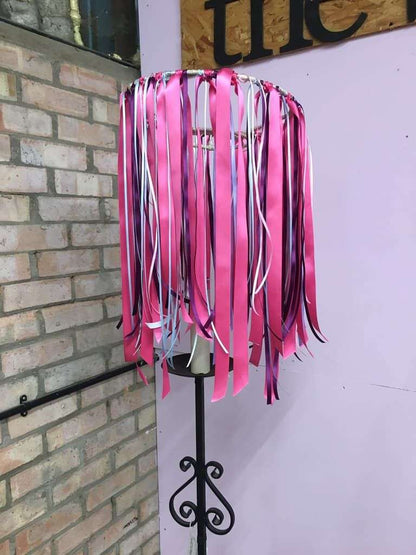 Bespoke Ribbon Lampshade Wire Frame