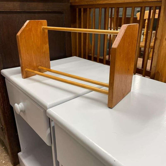 Vintage Pine Book Rack