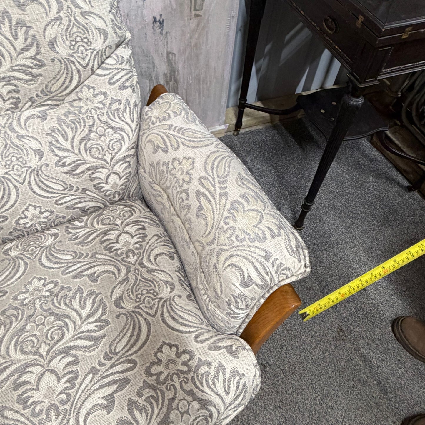 Ercol Saville 3 Seater Sofa Solid Wood Frame Upholstered Recovered Cushions
