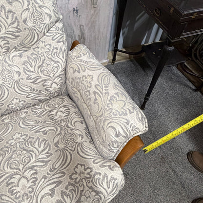 Ercol Saville 3 Seater Sofa Solid Wood Frame Upholstered Recovered Cushions