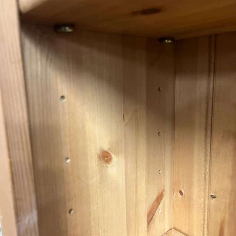 Tall Pine Bookcase 4 Adjustable Shelves Books Storage