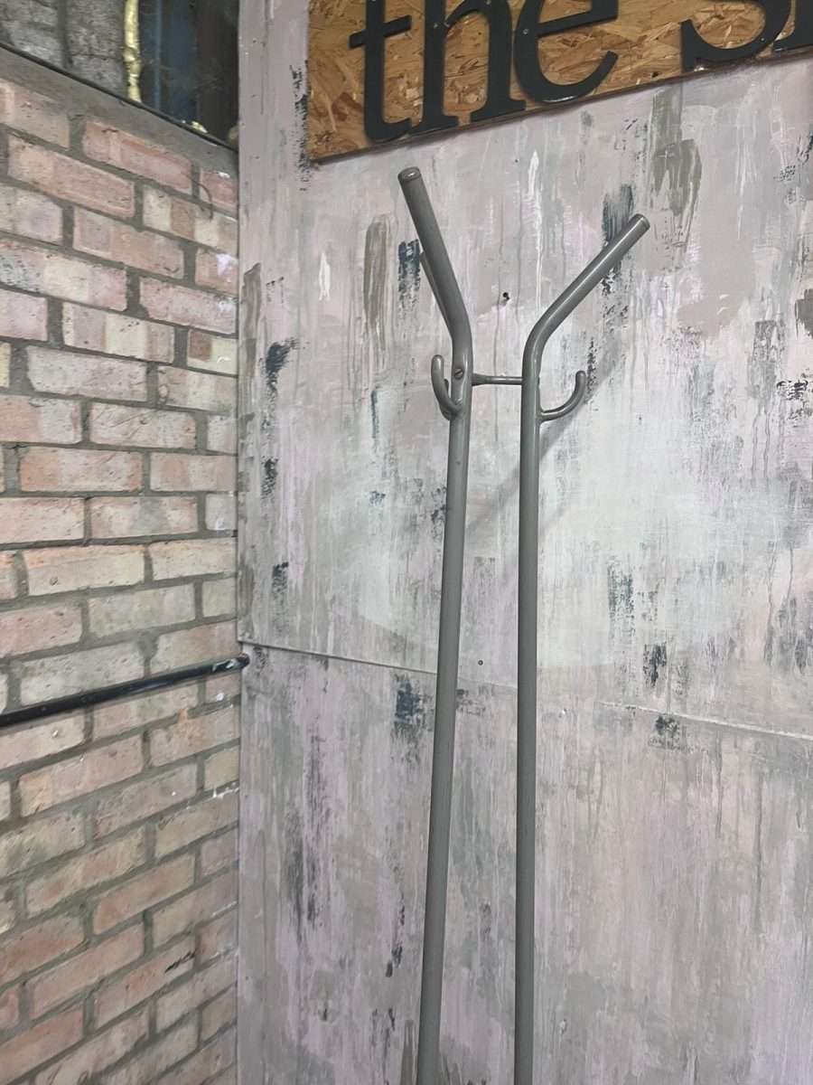 Vintage Roneo Metal Industrial Style Hat &amp; Coat Stand Hallway Retail Prop