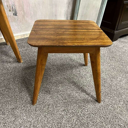 Mid Century CC41 Utility Ware Coffee Table And 2 Side Tables Teak And Ply