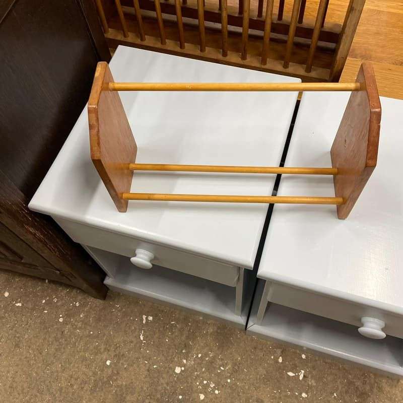 Vintage Pine Book Rack