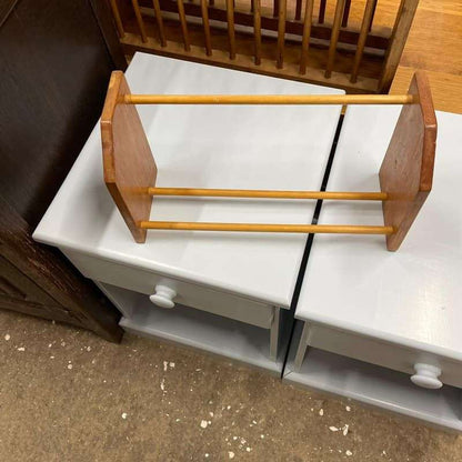 Vintage Pine Book Rack