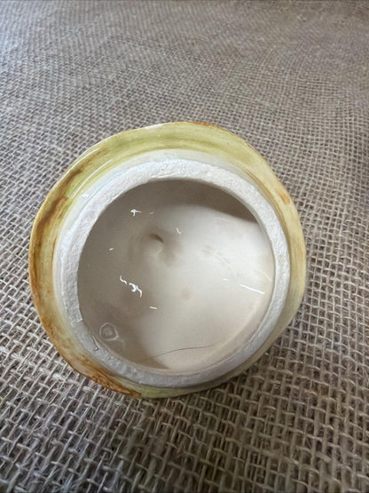 Vintage Toni Raymond Onion Preserve Jar Onion Face With Lid 1950s