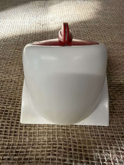 Vintage Mid-Century Smiths Ringer Kitchen Timer Tested Working Red Kitchenalia