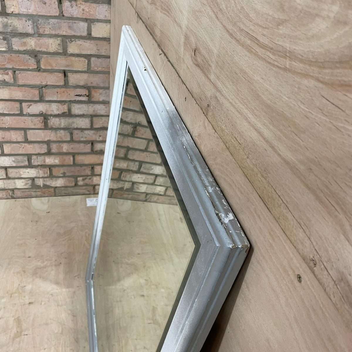 Shabby Chic Painted Pine Framed Mirror