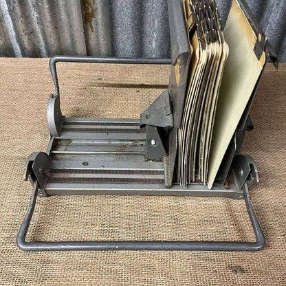 Vintage Twin Lock Presto No. 1 Office Organiser With Inserts A-Z Cards