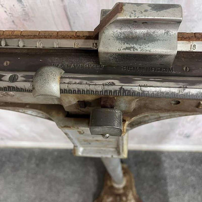 Antique W&amp;T Avery Surgical Scales Iron Very Heavy Working Great Patina