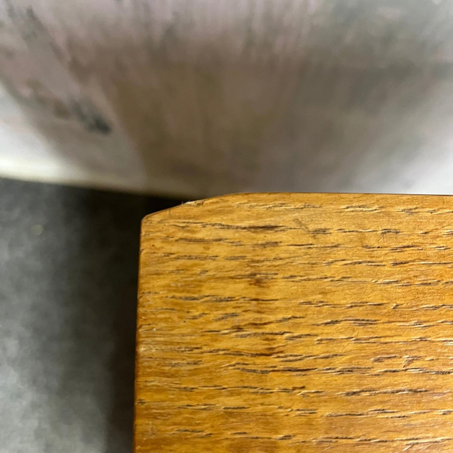 Mid Century Teak Bedside Cabinet from Herbert E Gibbs Shelf over Single Cupboard