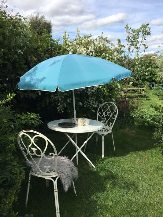 Vintage metal folding table