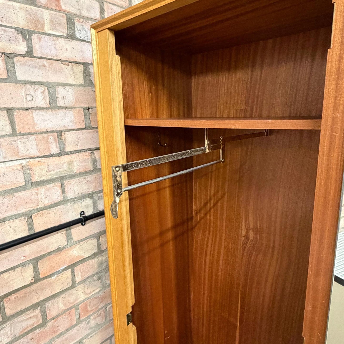 Mid Century Meredew 3 Piece Bedroom Set Wardrobe Compactum Bedside Cabinet 1970s