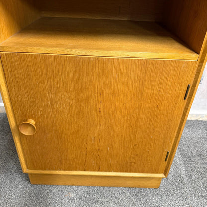 Mid Century Meredew Bedside Cabinet Shelf Cupboard