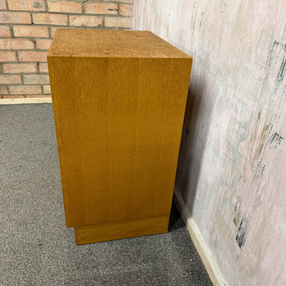 Mid Century Meredew Bedside Cabinet Shelf Cupboard