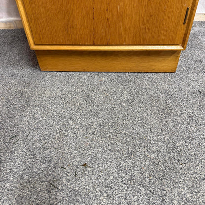 Mid Century Meredew Bedside Cabinet Shelf Cupboard