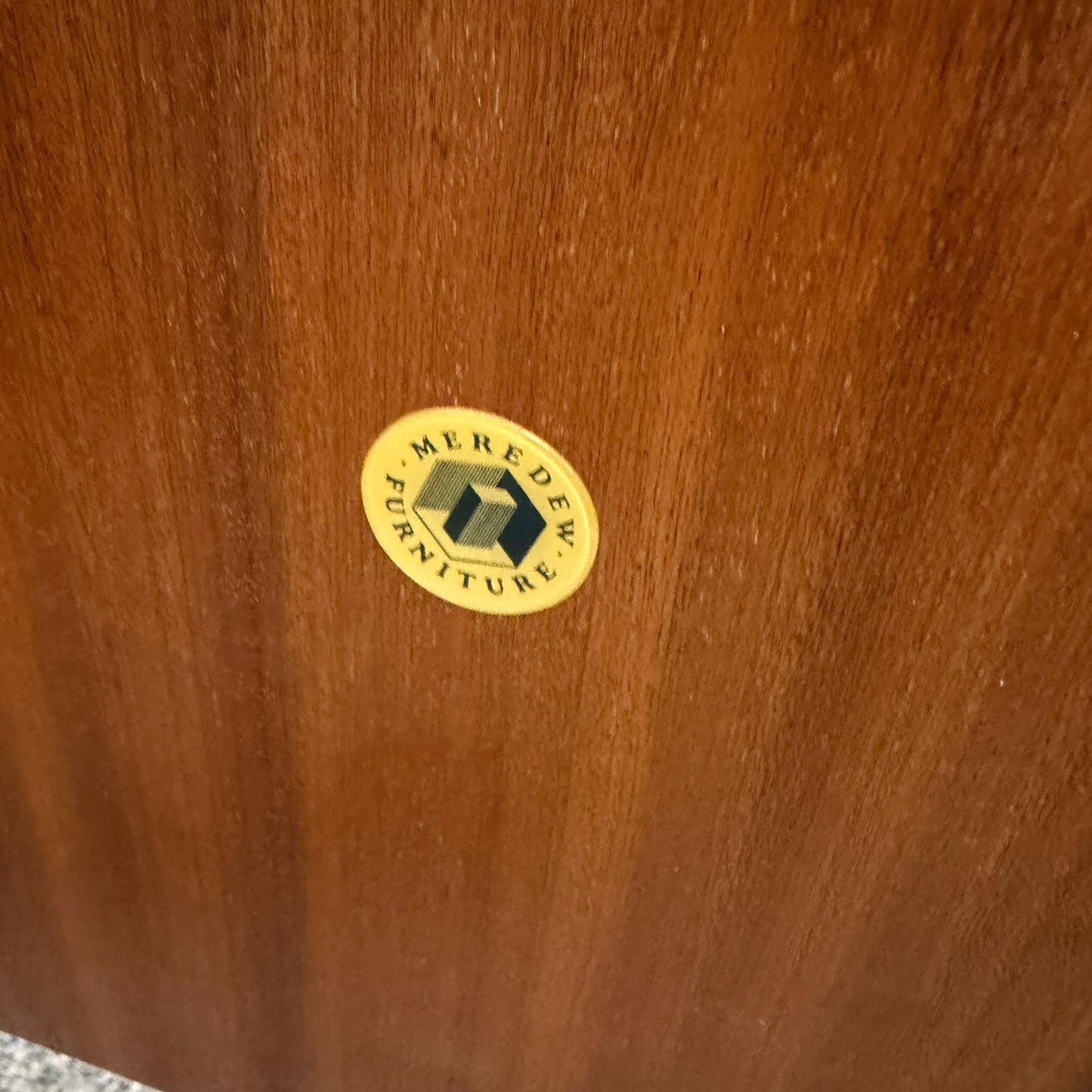 Mid Century Meredew Bedside Cabinet Shelf Cupboard