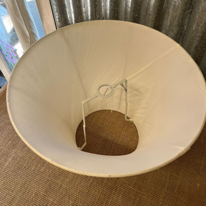 Classic Beige Pleated Fabric Lampshade