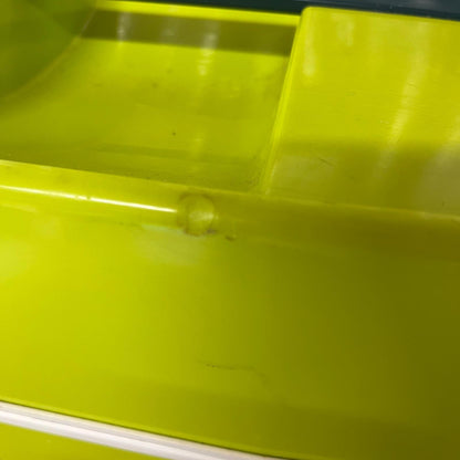 Retro Camping Cool Box Lime Green