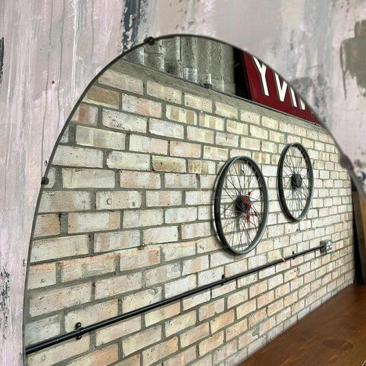 Vintage Oval Flat Mirror