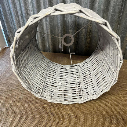 Willow Ceiling Pendant Lampshade White Wash Effect