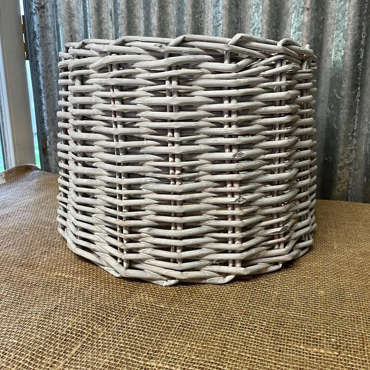 Willow Ceiling Pendant Lampshade White Wash Effect