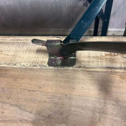 Folding Garden Camping Benches With Backs White Green Metal Frames Hospitality