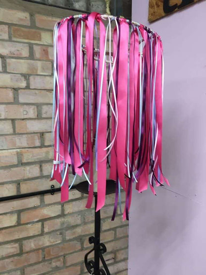 Bespoke Ribbon Lampshade Wire Frame