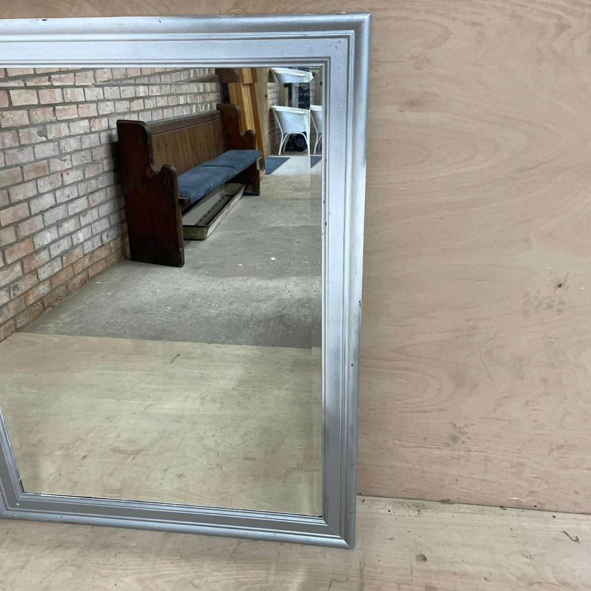 Shabby Chic Painted Pine Framed Mirror