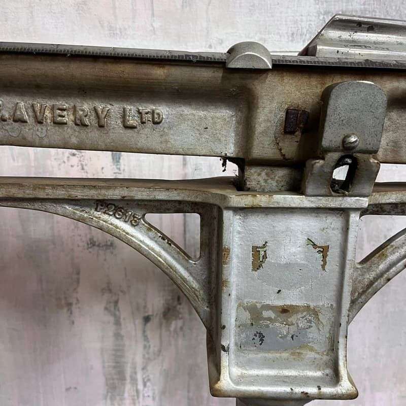 Antique W&amp;T Avery Surgical Scales Iron Very Heavy Working Great Patina