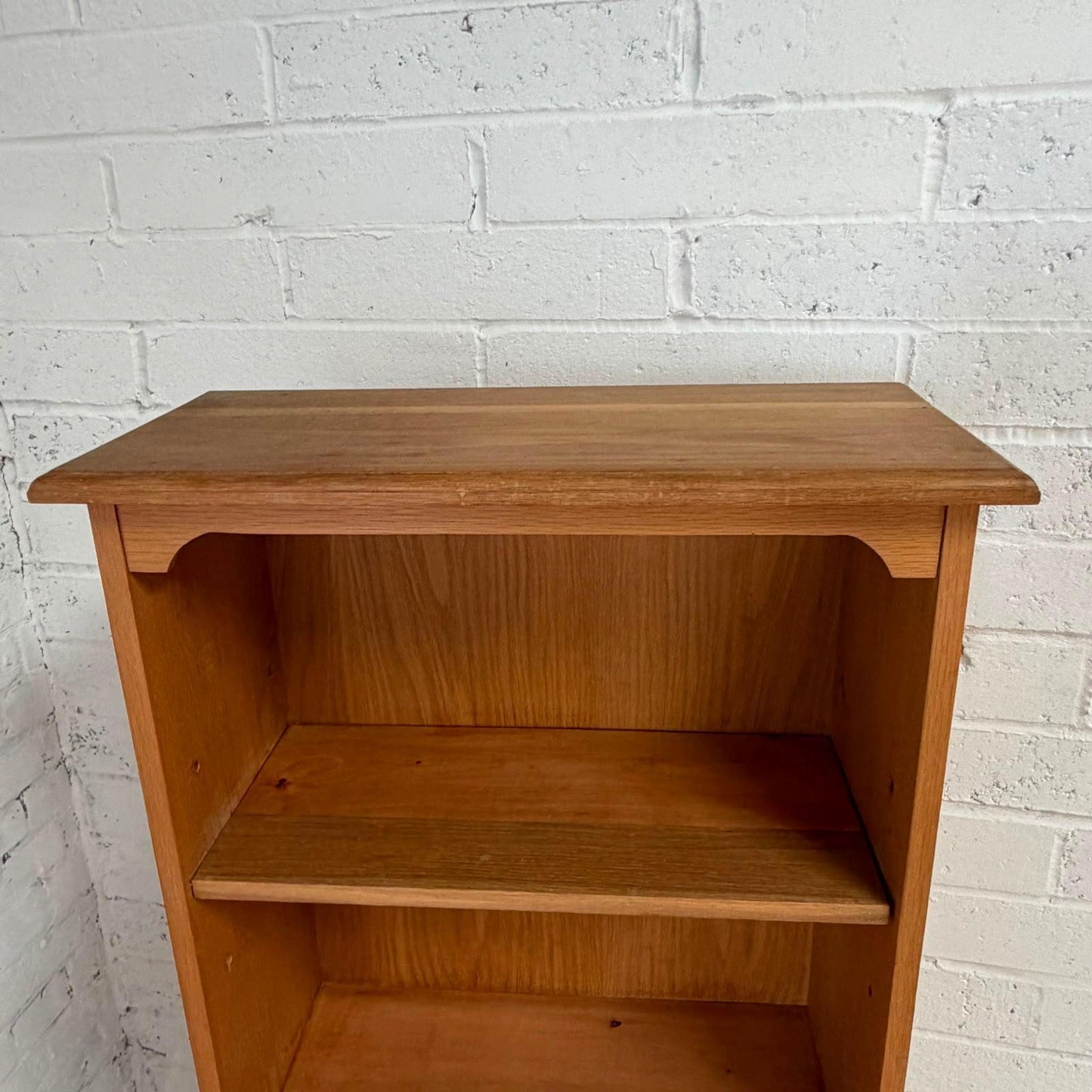 Modern Tall Pine 4 Shelf Bookcase