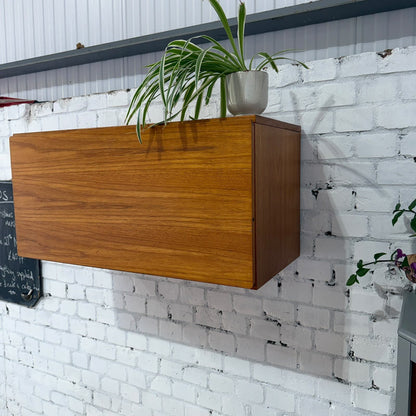 Tapley 33 Floating Wall Cabinet Single Hinged Door Mid Century With Fixing