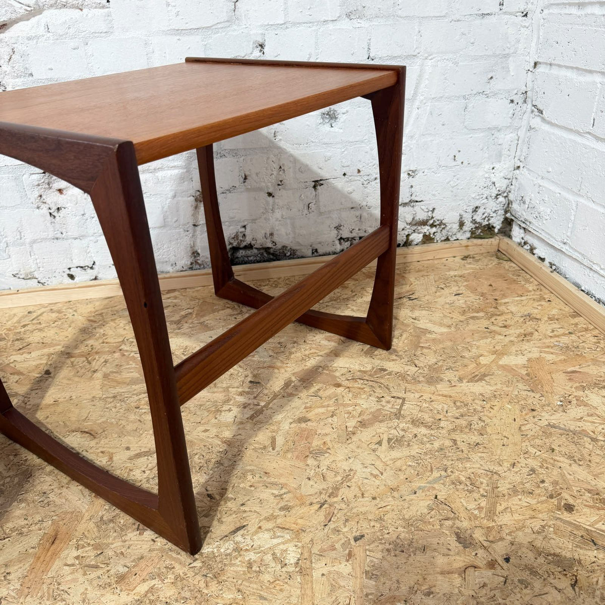 Mid Century Nest of 3 Teak Coffee Tables G Plan Style