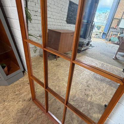 Vintage Mid Century 12 Pane Teak Frame Wall Hanging Mirror G Plan?
