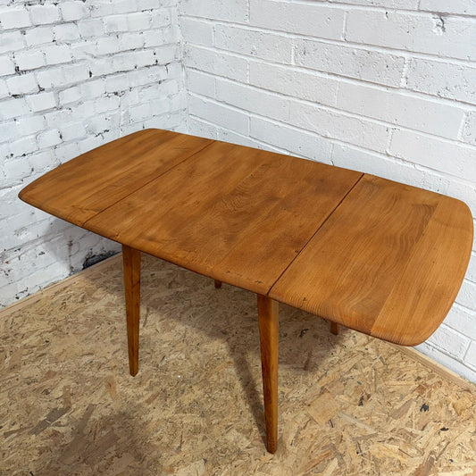 Vintage Ercol Model 492 Dropleaf Gateleg Dining Kitchen Table Seats 2-6