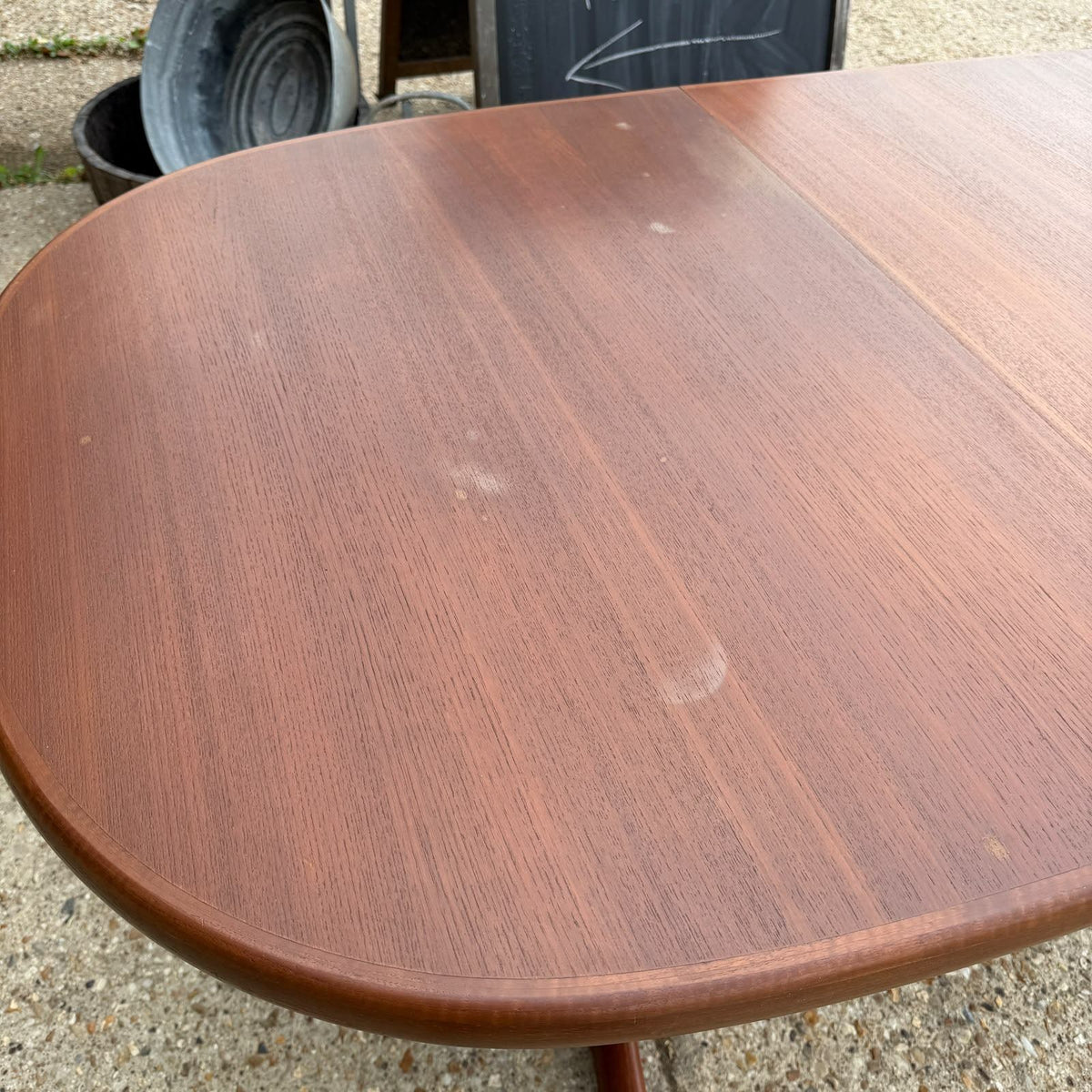 Vintage Danish AM83 Ansanger Mobler Mid Century Extending Dining Table Seat 6-10