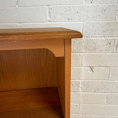 Modern Tall Pine 4 Shelf Bookcase