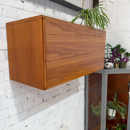 Tapley 33 Floating Wall Cabinet Single Hinged Door Mid Century With Fixing
