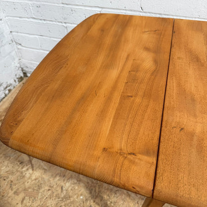 Vintage Ercol Model 492 Dropleaf Gateleg Dining Kitchen Table Seats 2-6